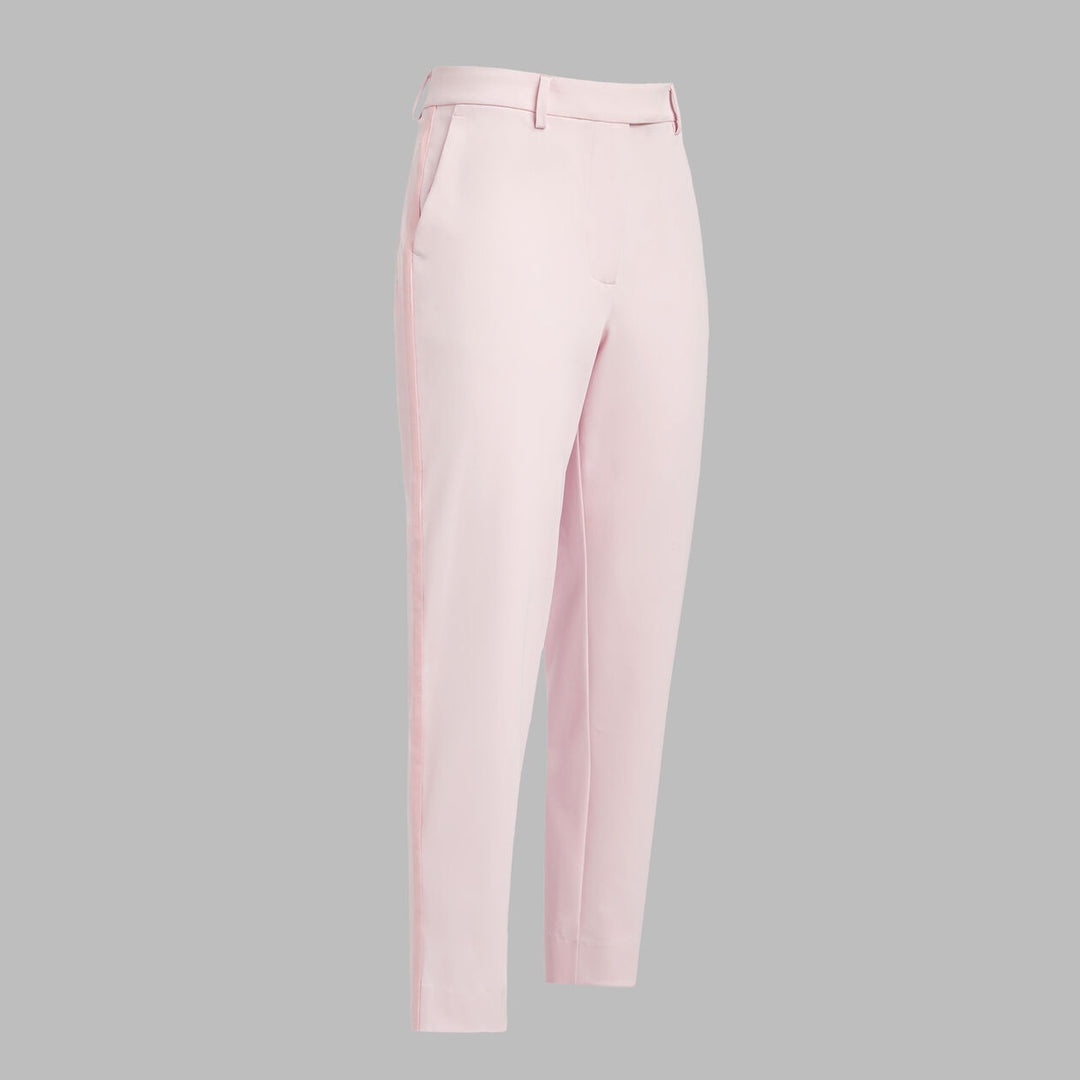 Shadow Stretch Straight Leg Trouser - Blush