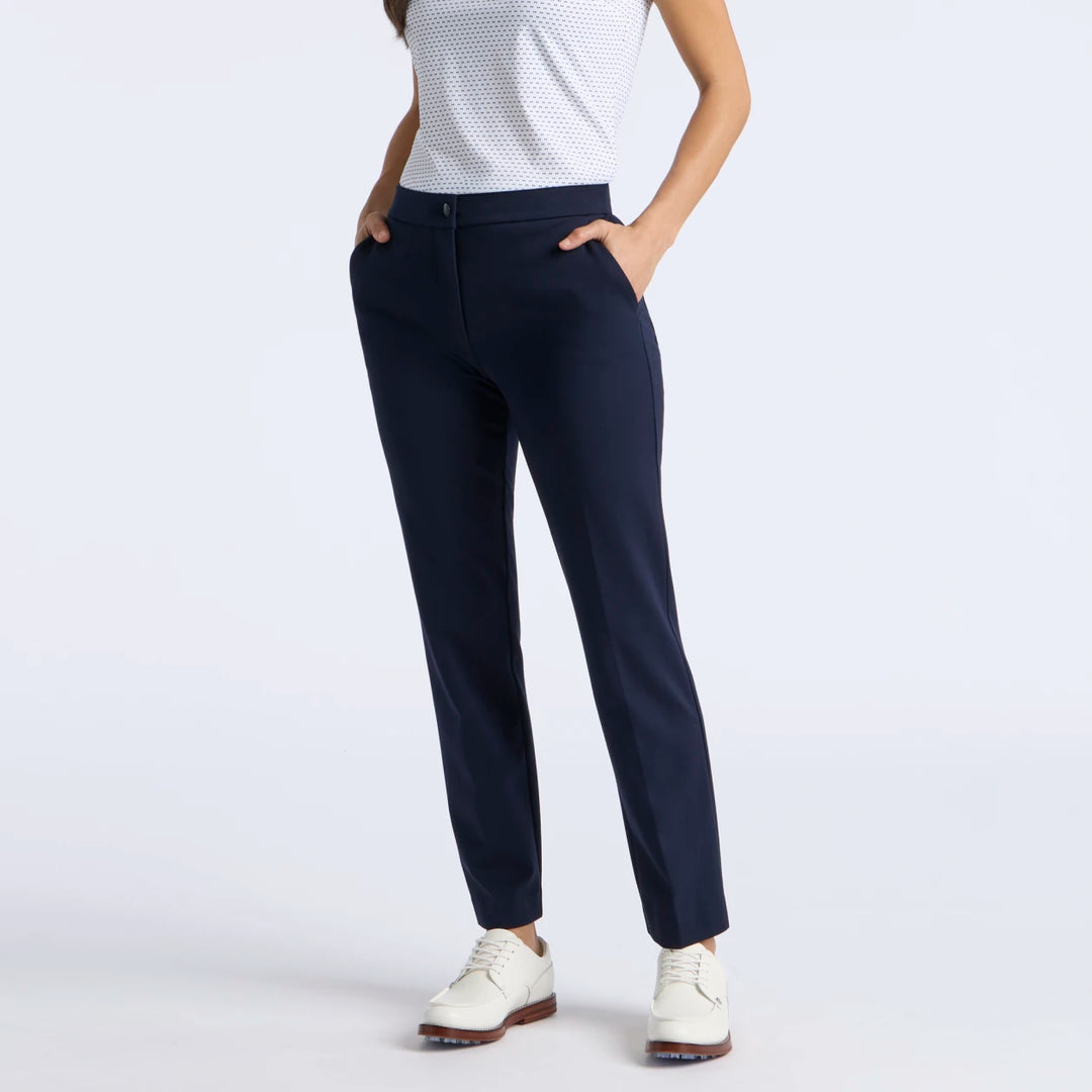 Ponte Slim Fit Trouser - Twilight