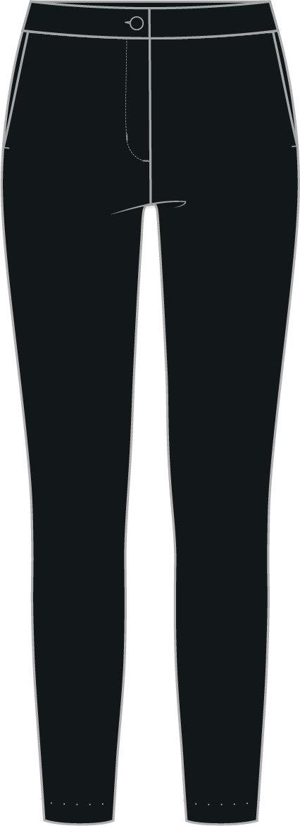 Performance Stretch Fitted Pant - Onyx