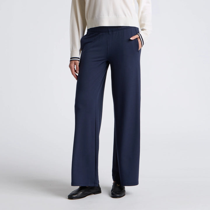 All Play Lightweight Terry Straight Leg Lounge Pant - Twilight