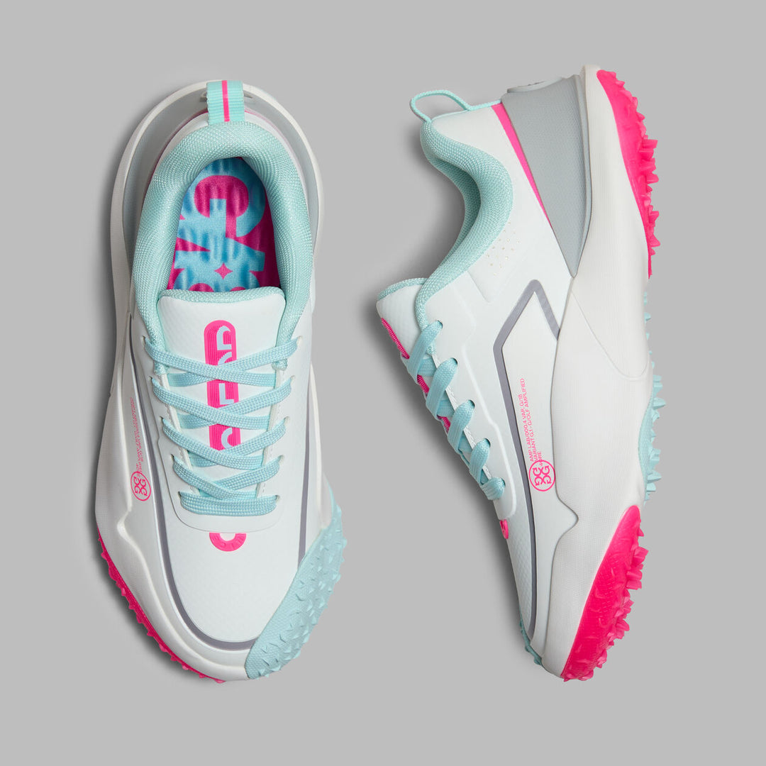 G/18 Golf Shoe - Snow / Knockout Pink