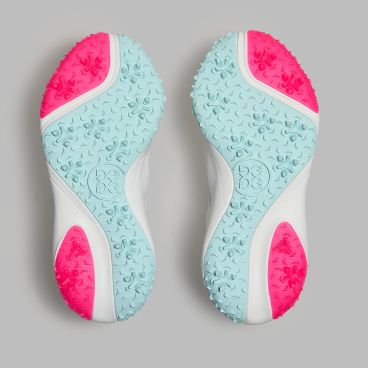 G/18 Golf Shoe - Snow / Knockout Pink