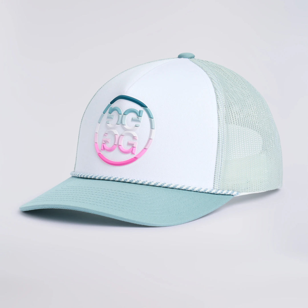 Multi G's Sonic Weld W/Rope Women's Trucker - Snow / Sea Foam