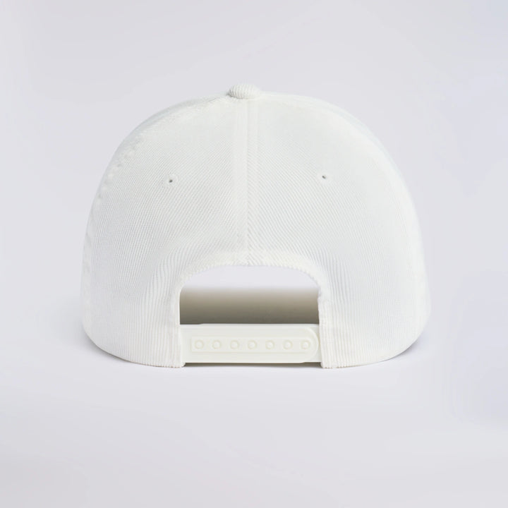 G Wreath Corduroy Low Profile Hat - Chalk White