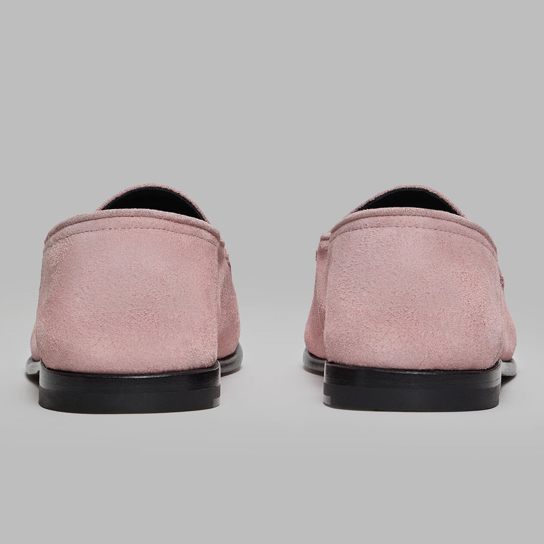 Metal Tees Suede Flex Loafer - Blush