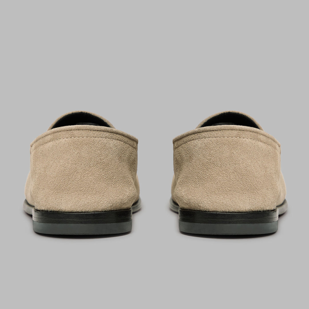 Metal Tees Suede Flex Loafer - Pumice