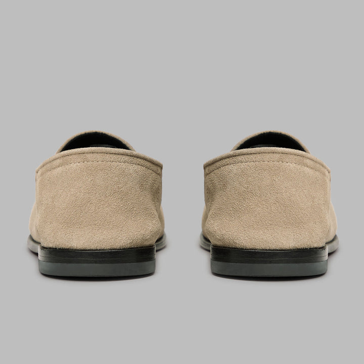 Metal Tees Suede Flex Loafer - Pumice