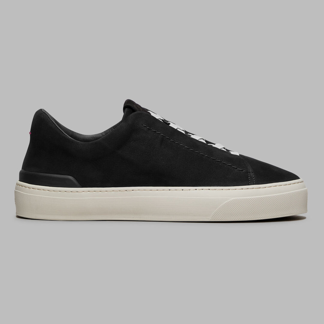 Endeavor Slip On Leather Sneaker - Onyx
