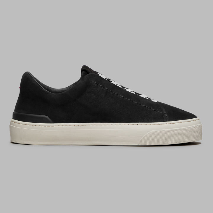 Endeavor Slip On Leather Sneaker - Onyx