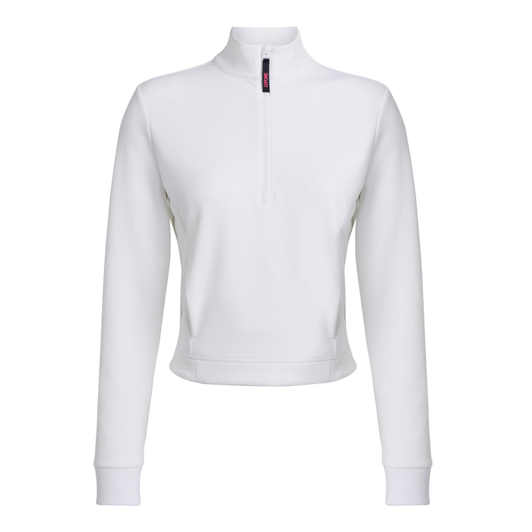 Knockout 1/4 Zip Pullover - Snow