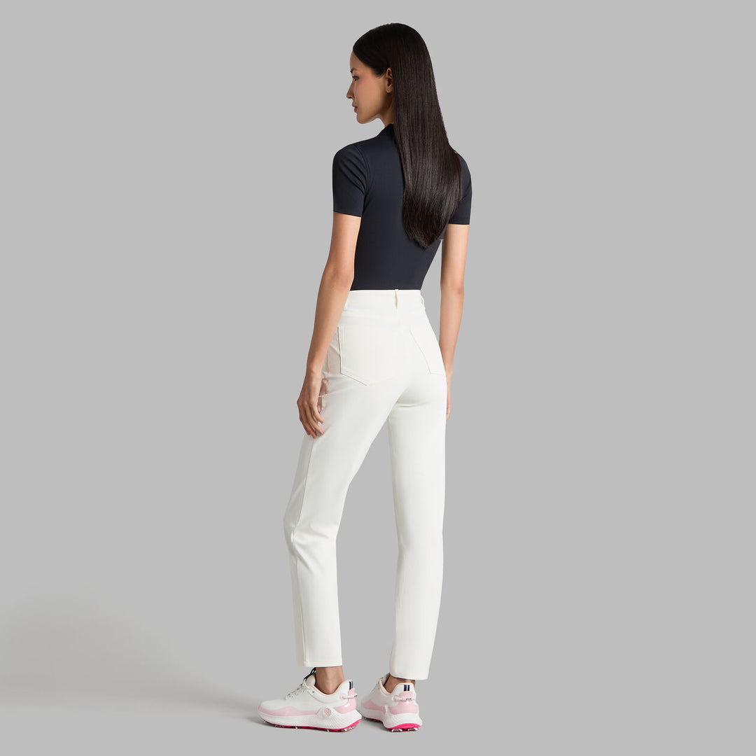 Tech Nylon Rib Polo - Onyx