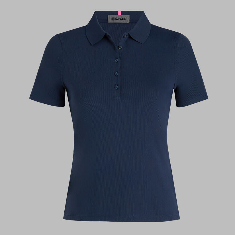 Tech Nylon Rib Polo - Twilight