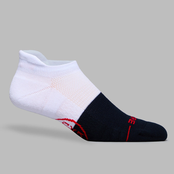 Two Tone Fore Play Ankle Sock - Snow/Twilight