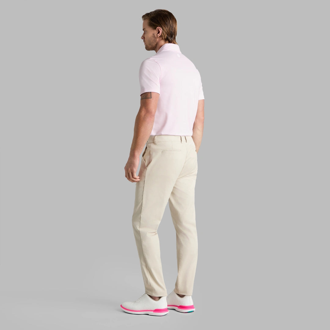 Stretch Cotton Gabardine Chino - Pumice