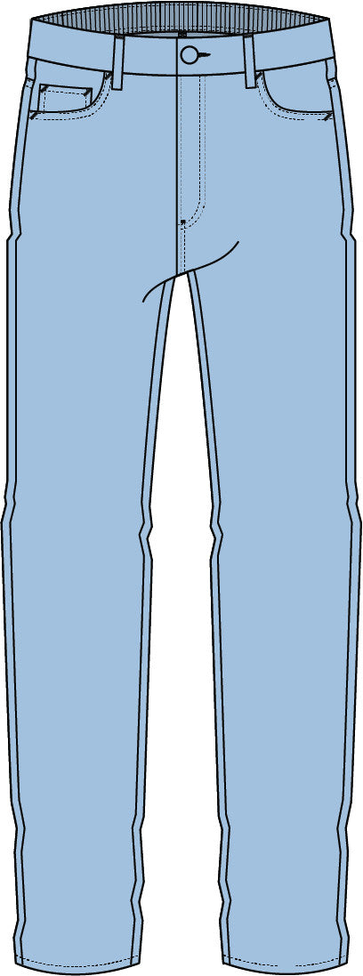 Tour 5 Pocket 4-WAY Stretch Straight Leg Pant - Sky