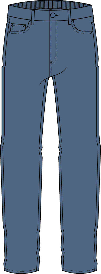 Tour 5 Pocket 4-WAY Stretch Straight Leg Pant - Slate