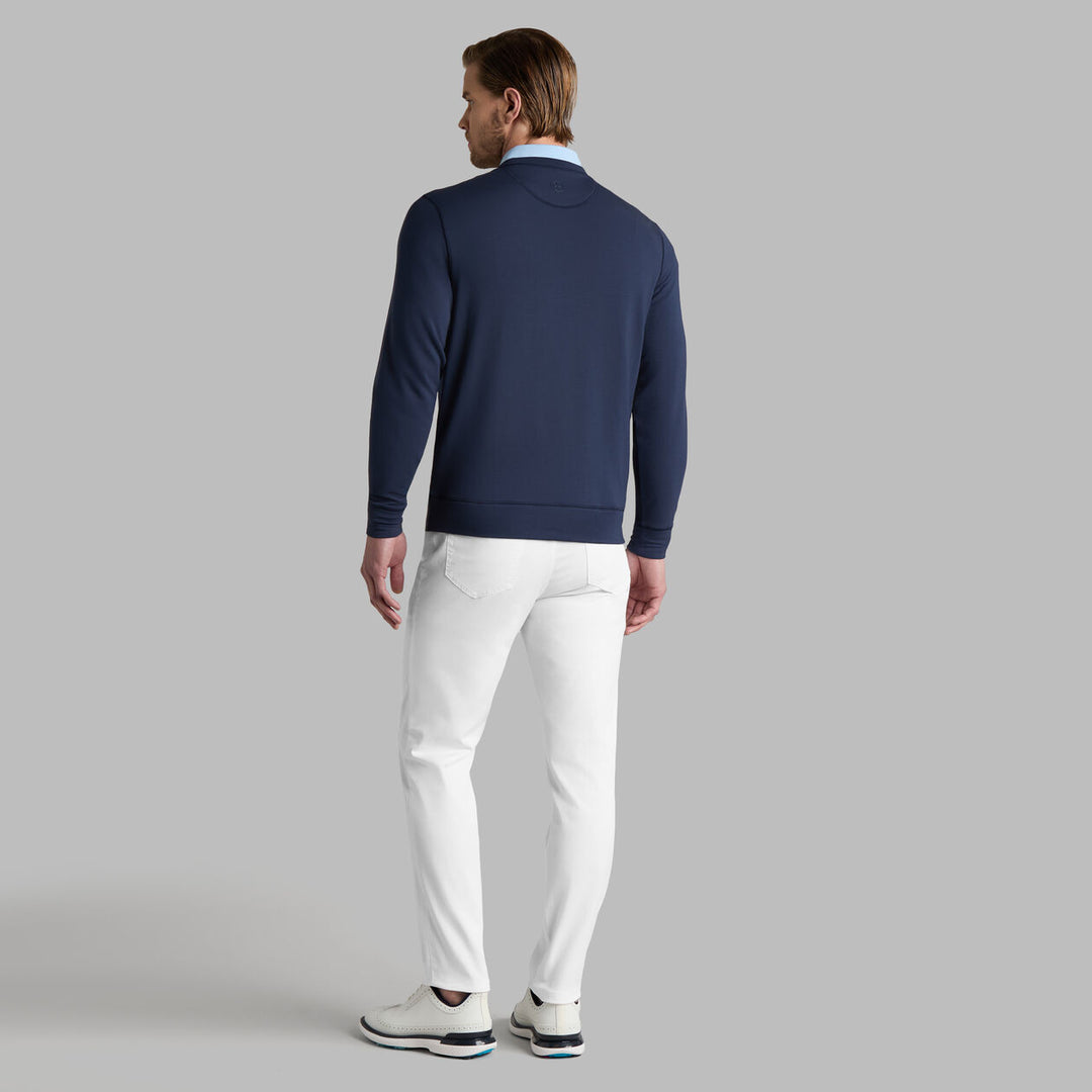 Cotton Twill 5 Pocket Straight Leg Pant - Snow