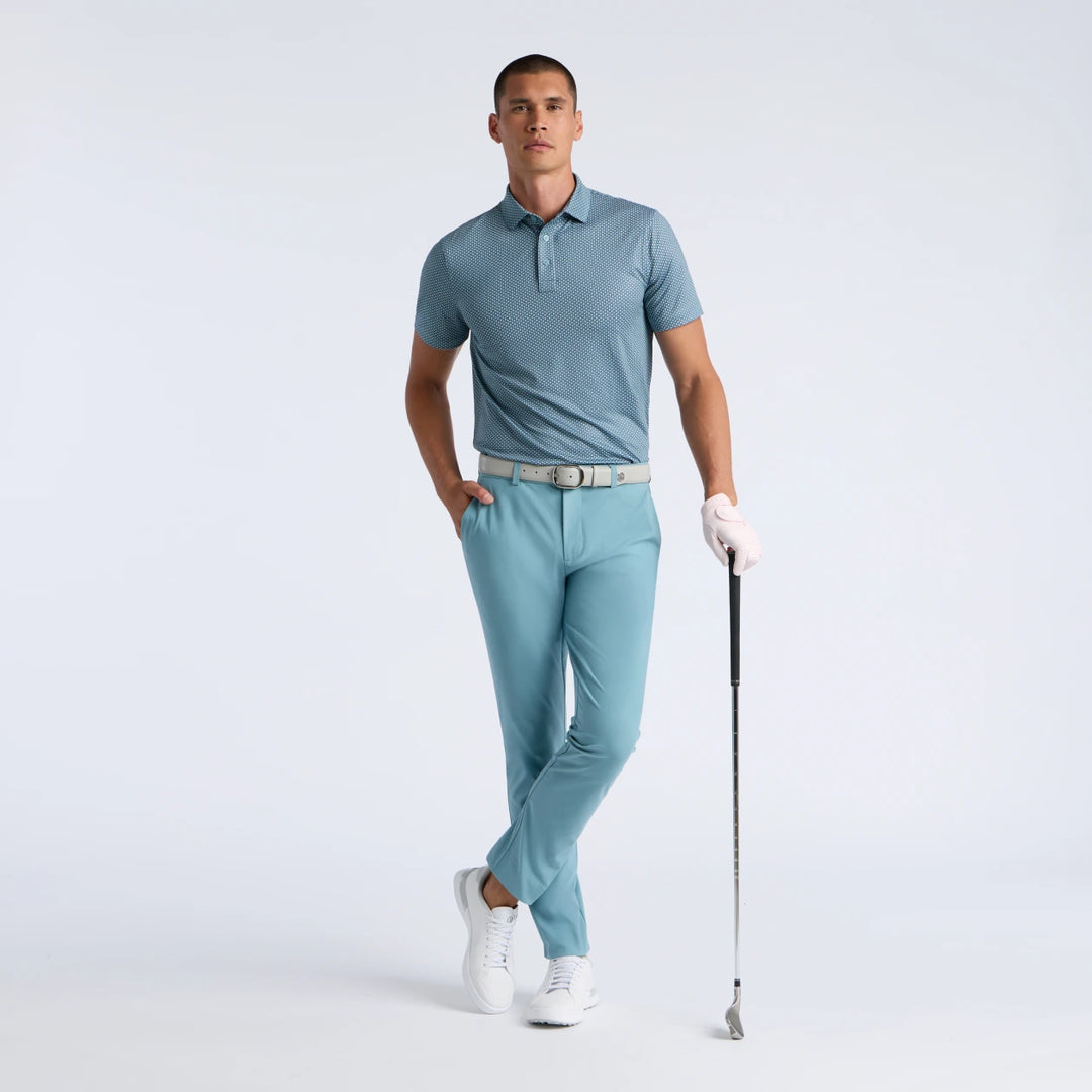 Tech Tour Tapered Leg Trouser - Seafoam