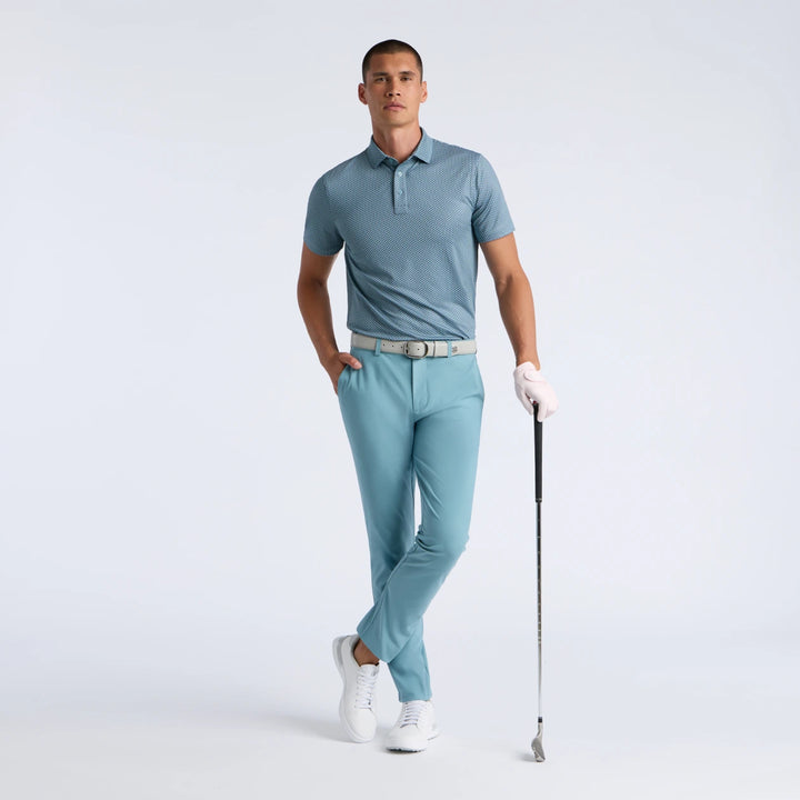 Tech Tour Tapered Leg Trouser - Seafoam
