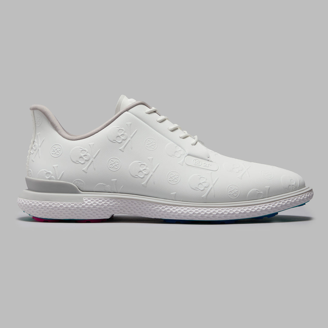GALLIVAN2R EMBOSSED SKULL &amp;amp; TEES GOLF SHOE - Snow/Nimbus