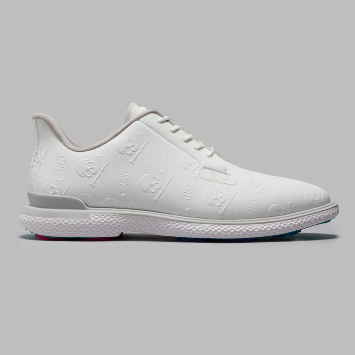 GALLIVAN2R EMBOSSED SKULL &amp;amp; TEES GOLF SHOE - Snow/Nimbus