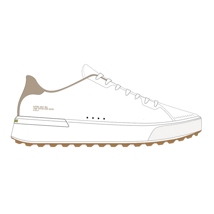 G.112 Hybrid Golf Shoe - Snow/Dune