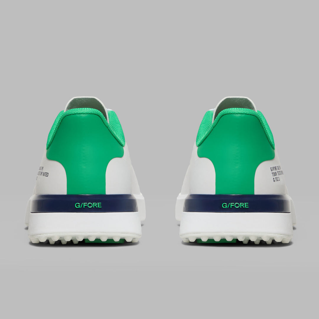 G.112 EMBOSSED SKULL &amp;amp; TEES HYBRID GOLF SHOE - Snow/Clover