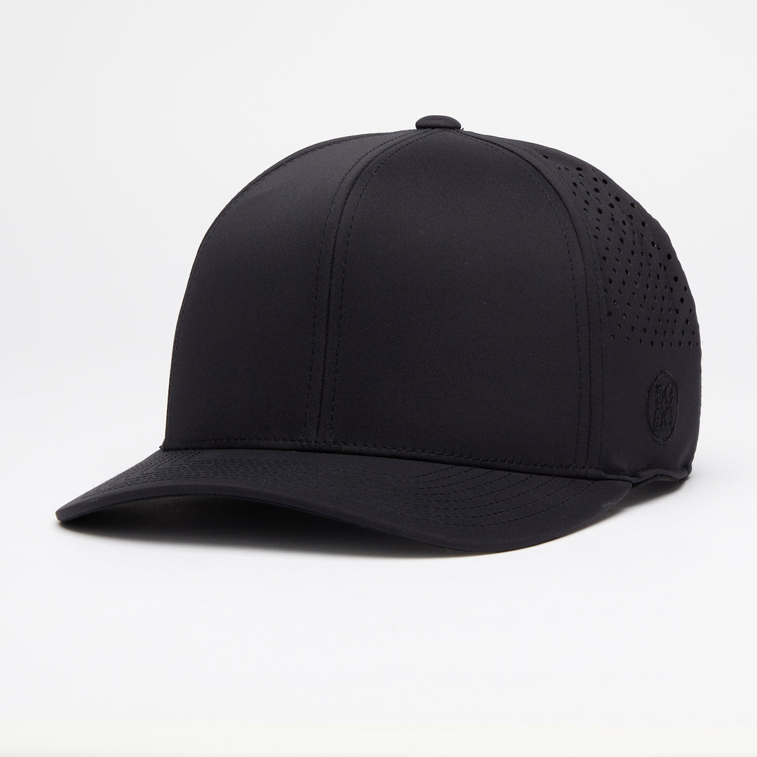 Quick Turn Perforated Delta Hat - Onyx