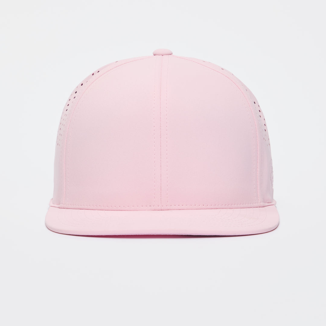 Quick Turn Perforated Delta Hat - Blush