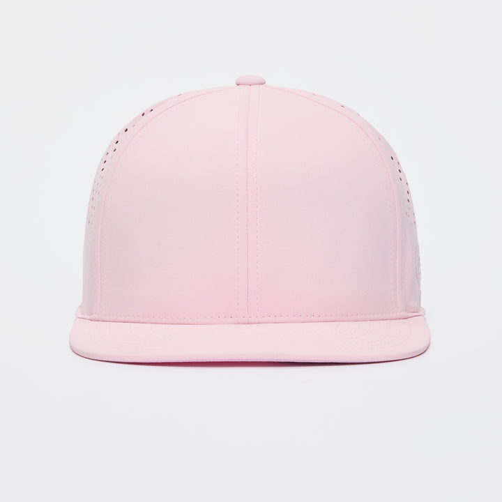 Quick Turn Perforated Delta Hat - Blush