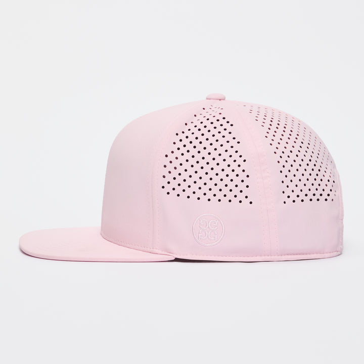Quick Turn Perforated Delta Hat - Blush