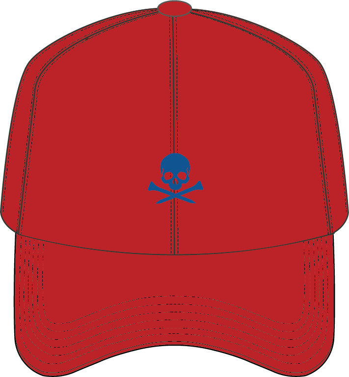 MINI SKULL &amp; TEES HAT - Lava