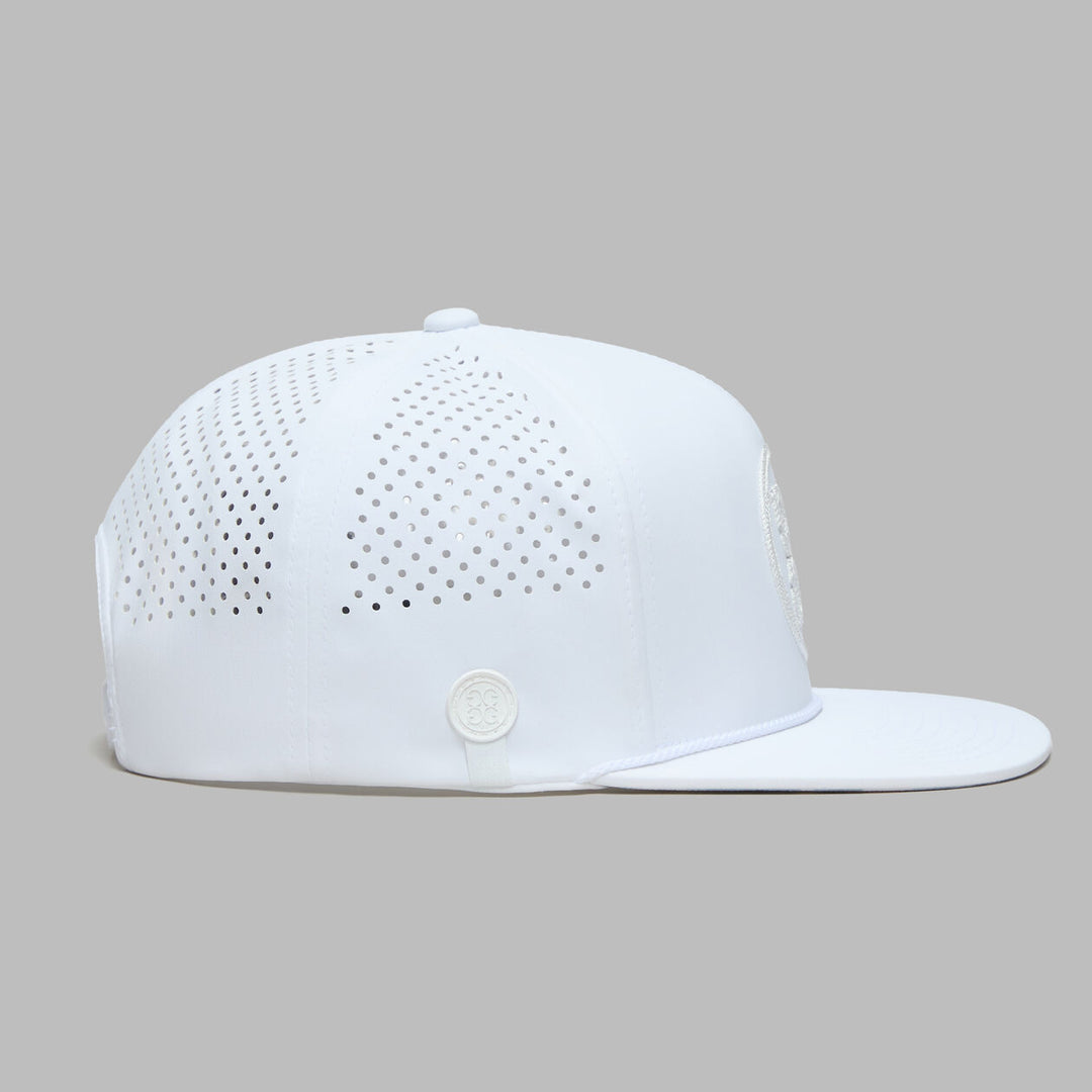 Circle G’s Perforated Delta Hat - Snow