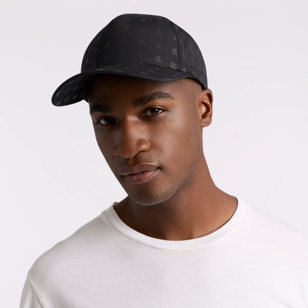 SKULL &amp; TEES SCRAMBLE LOW PROFILE HAT - Onyx