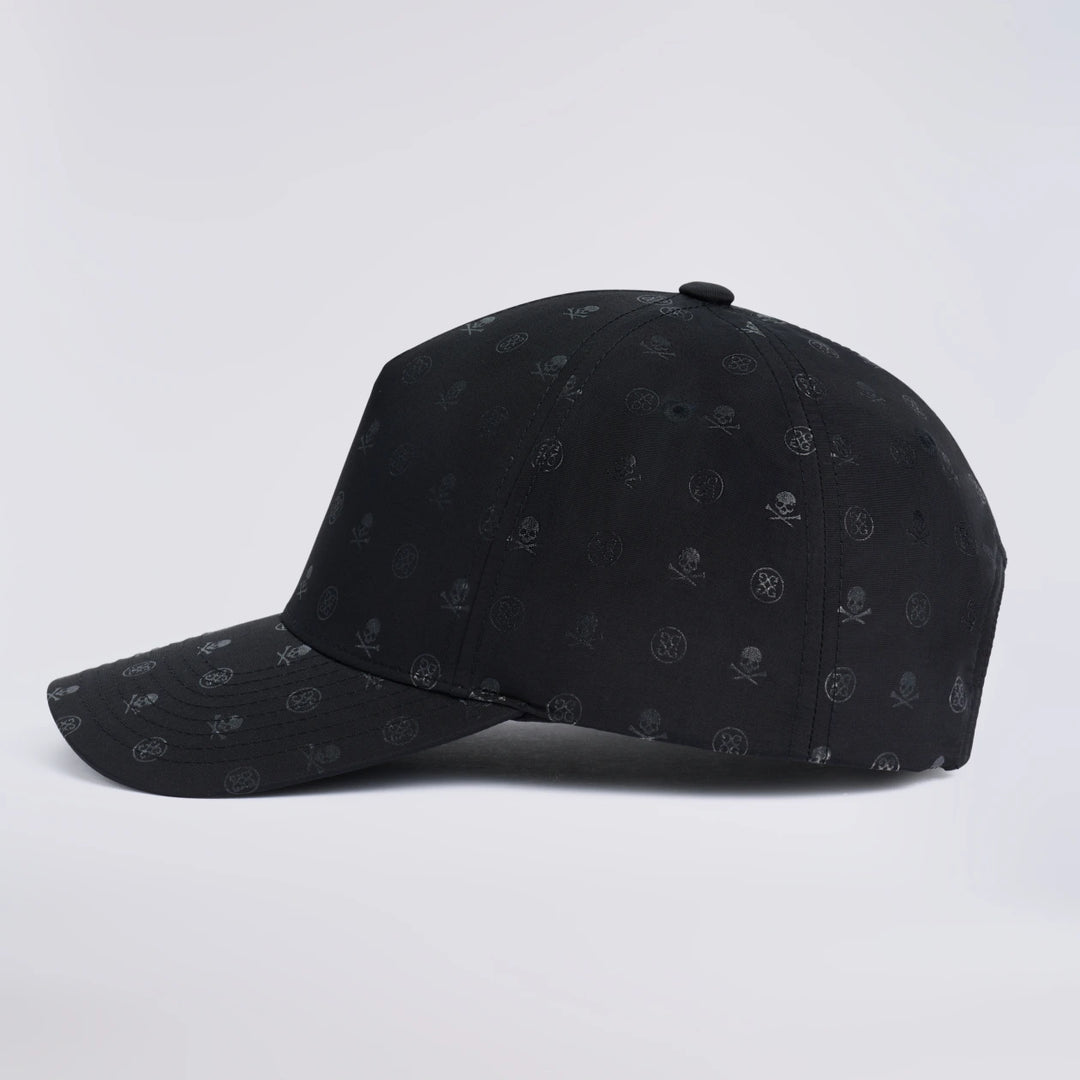 SKULL &amp;amp; TEES SCRAMBLE LOW PROFILE HAT - Onyx