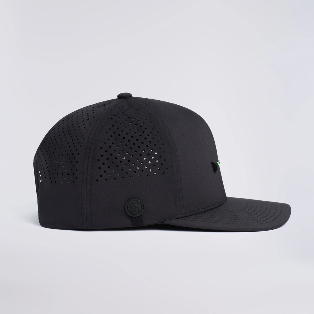 Tee Perforated Delta Hat - Onyx