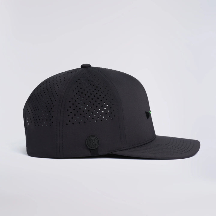 Tee Perforated Delta Hat - Onyx
