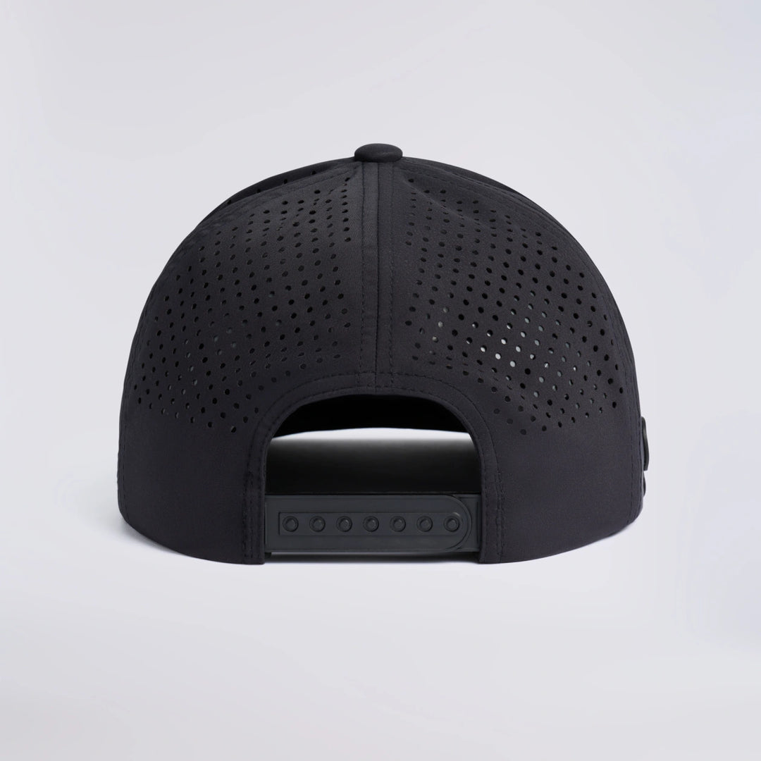 Tee Perforated Delta Hat - Onyx