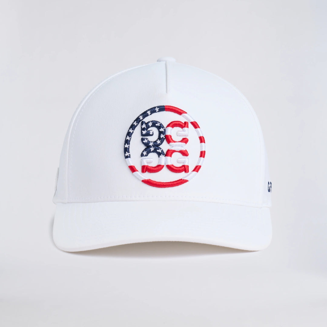 STARS &amp;amp; STRIPES DELTA HAT - Snow / Rwb