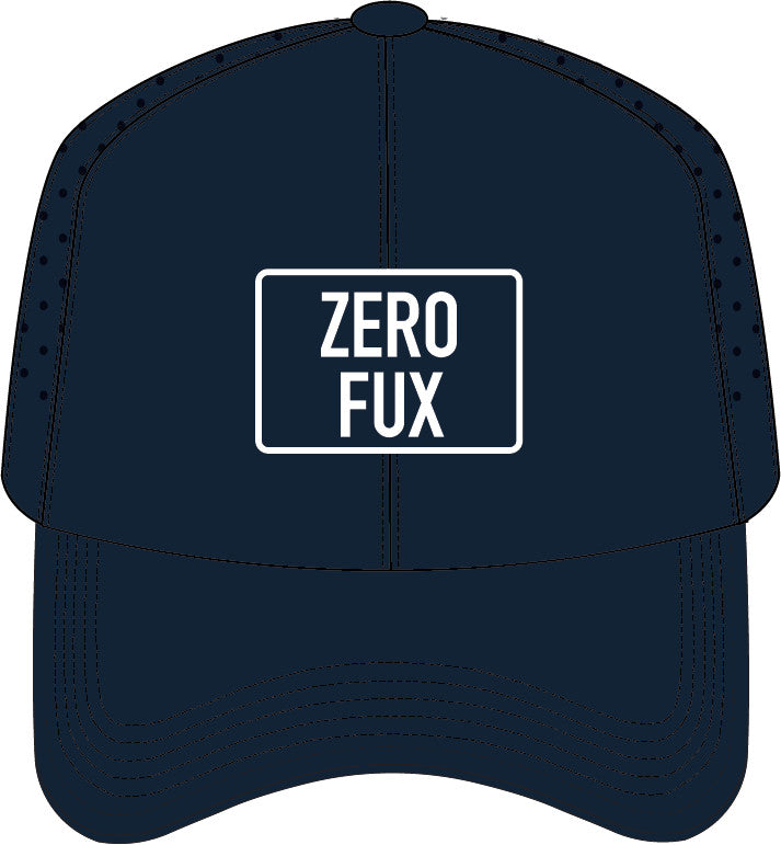 Zero Fux Perforated Delta Hat - Twilight