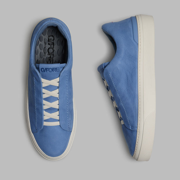 Endeavor Slip On Leather Sneaker - Azul