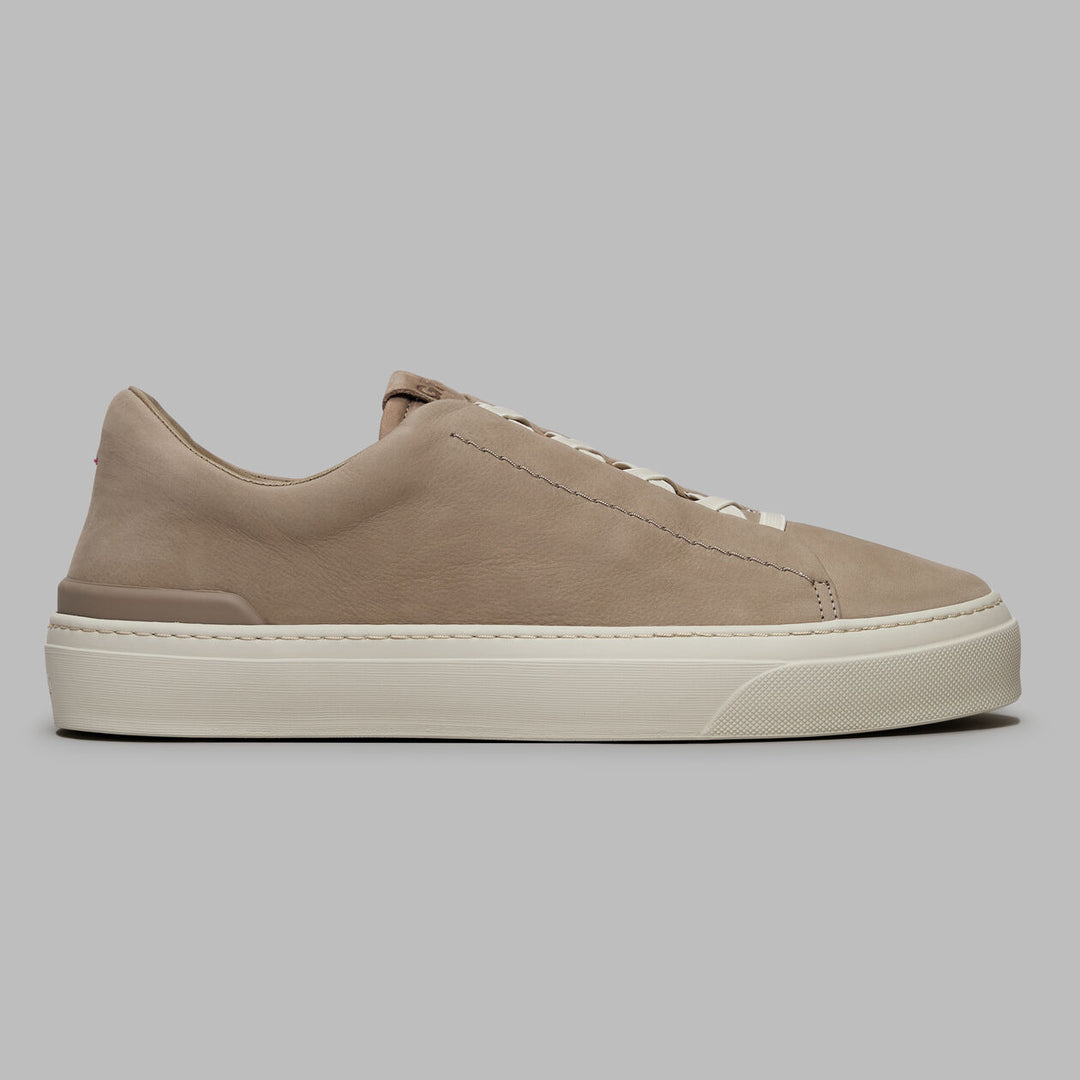 Endeavor Slip On Leather Sneaker - Pumice