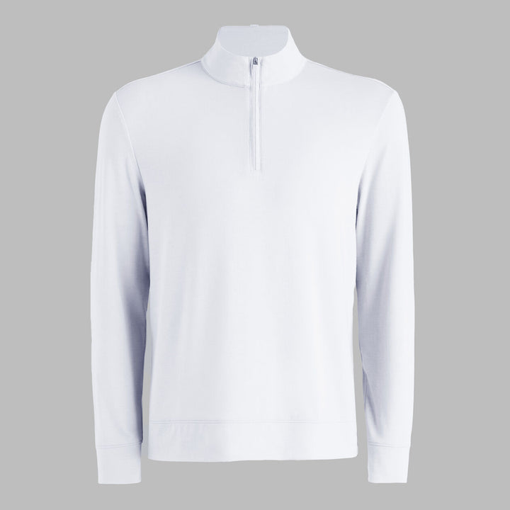 Luxe Mid Quarter Zip - Snow