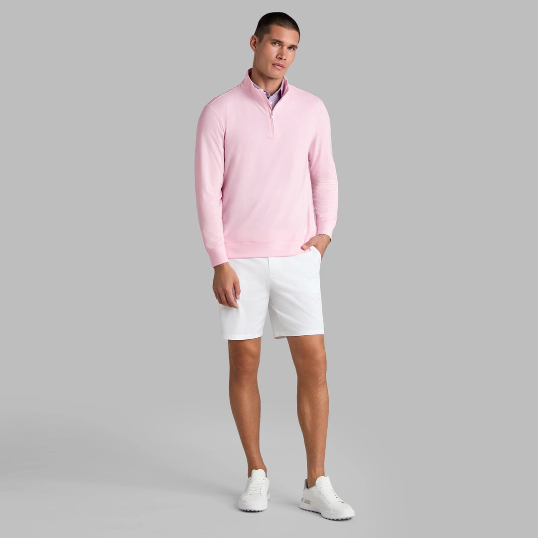 Luxe Mid Quarter Zip - Blush