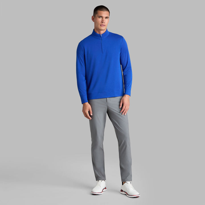 Luxe Mid Quarter Zip - Cobalt