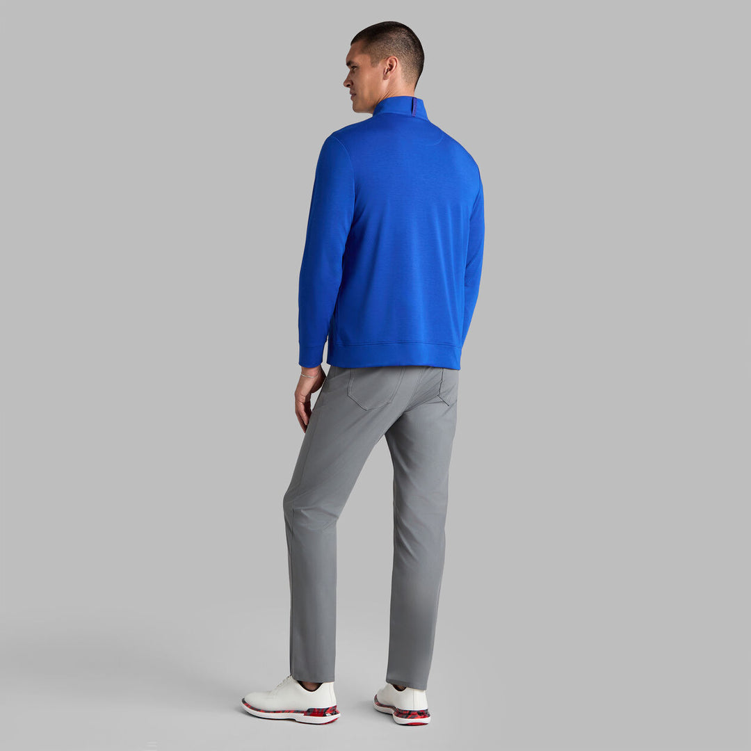 Luxe Mid Quarter Zip - Cobalt