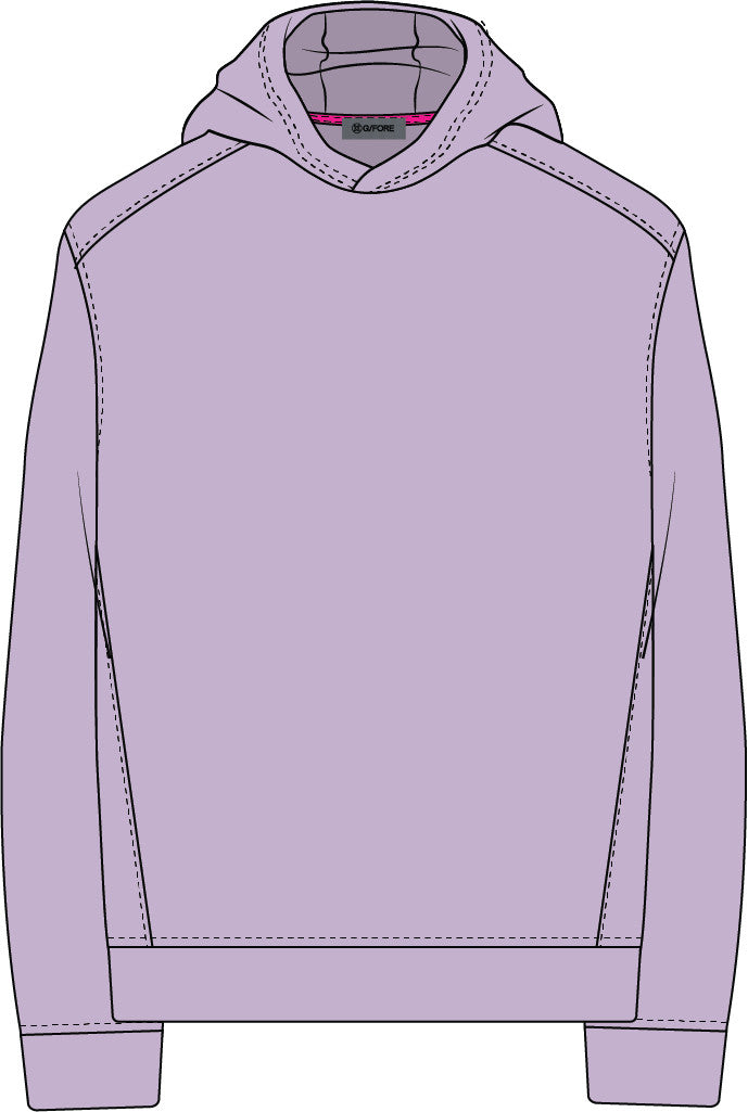 Lightweight Terry Hoodie - Orchid