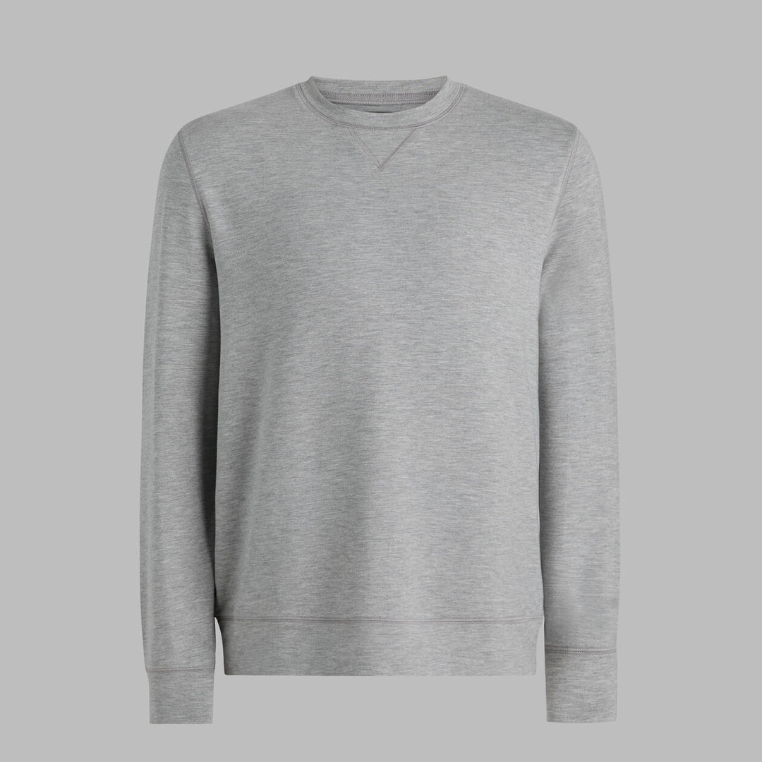 Lightweight Terry Crewneck - Nimbus Melange