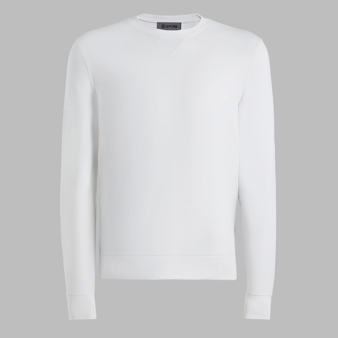 Lightweight Terry Crewneck - Snow