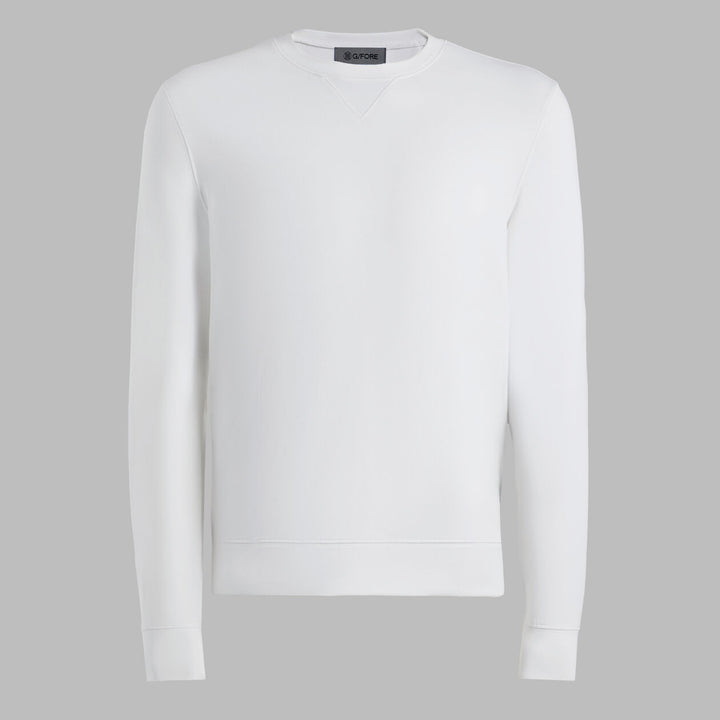 Lightweight Terry Crewneck - Snow